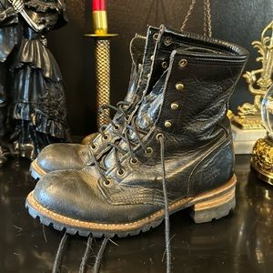 Vintage Leather Boots - image 1